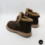 Теплі замшеві черевики Allsy 218514 4 XJ2026-124 1-2 BROWN 6422
