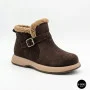 Теплі замшеві черевики Allsy 218514 4 XJ2026-124 1-2 BROWN 6422