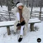 Теплі замшеві черевики Allsy 216010 561-8591-1zm 6423 з хутром