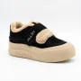 Теплые замшевые хайтопы ALLSY 217674 20K06ZS167-1 BLACK 6443