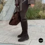Теплые зимние сапоги Allsy 218230 2652-02C BROWN 6454 для города