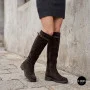 Теплые зимние сапоги Allsy 218230 2652-02C BROWN 6454 для города