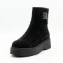 Black Suede Boots Allsy 214947 26Z83Z3619-2 BLACK for Your Style