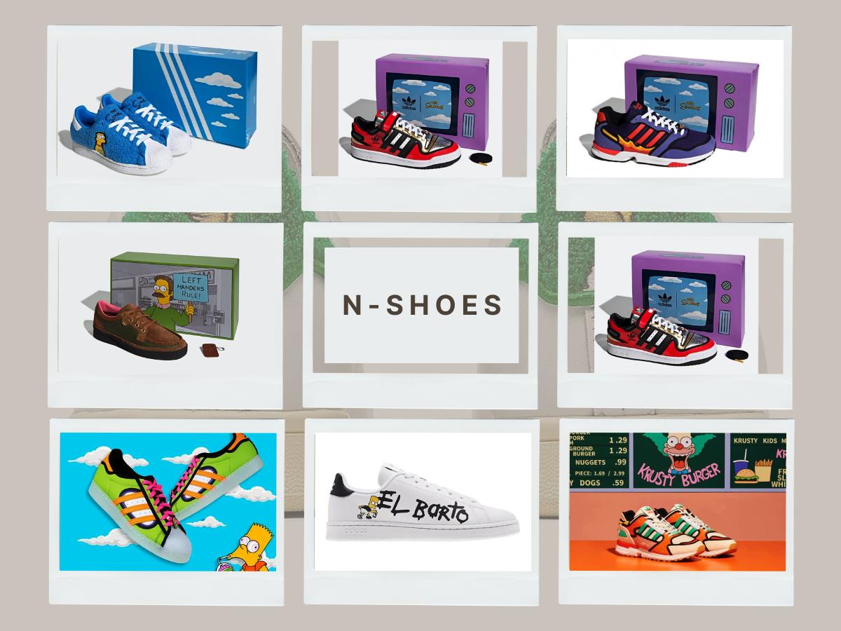 кросівки Адідас Гомер Сімпсон фото кросівки Адідас Гомер Сімпсон