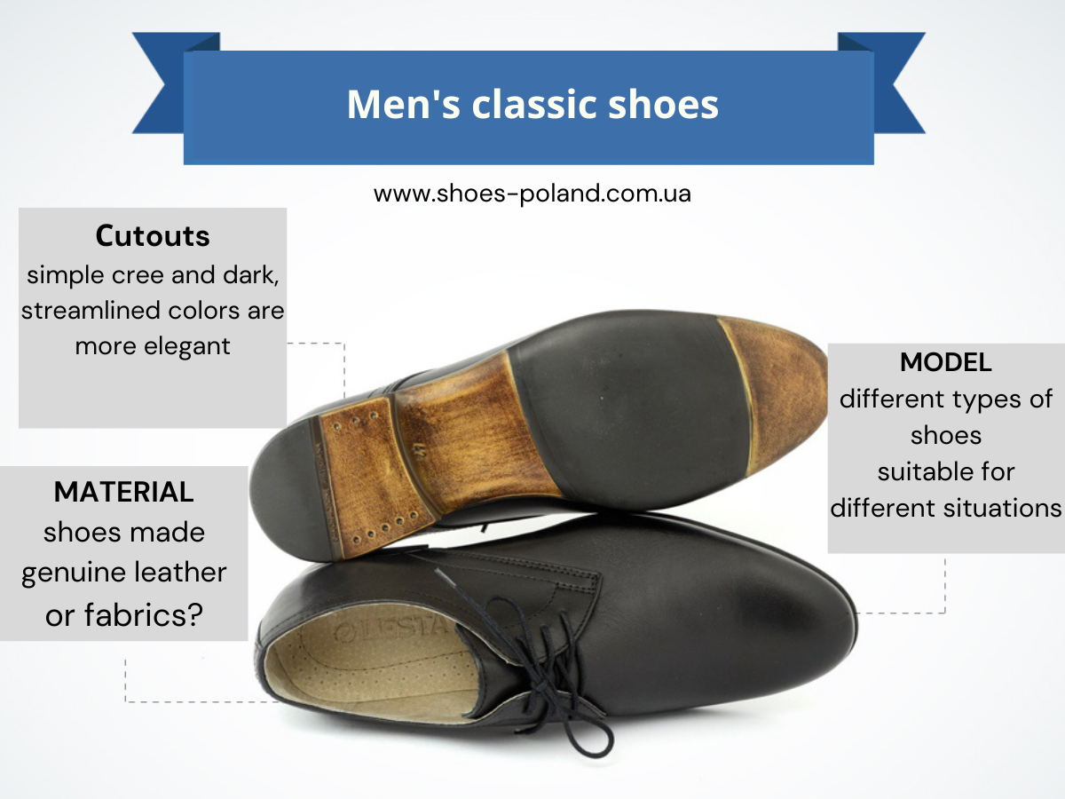 Classic men's shoes