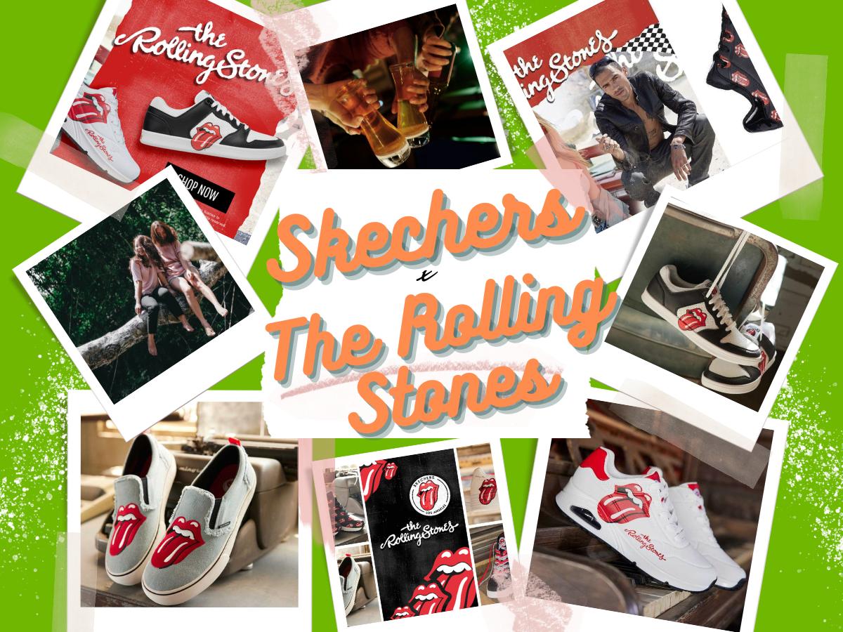 Разом Skechers та Rolling Stones створили колекцію, яка поєднує в собі музику, стиль та комфорт.