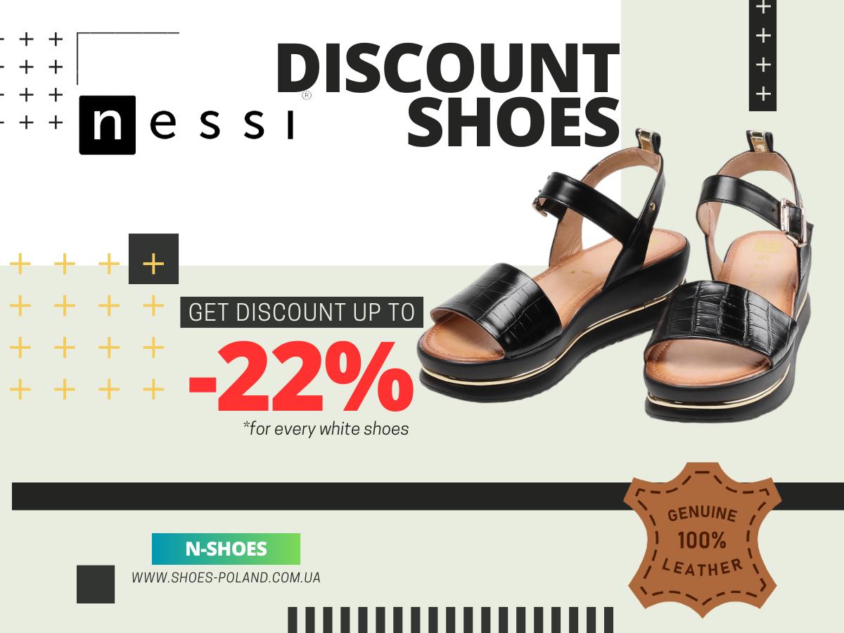 Buy at a discount Women's black sandals Nessi 21062 czarny Buy at a discount Women's black sandals Nessi 21062 czarny