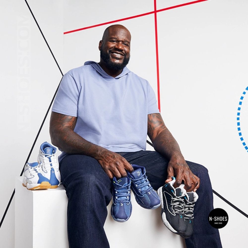 Shaquille O'Neal, founder of the SHAQ footwear brand