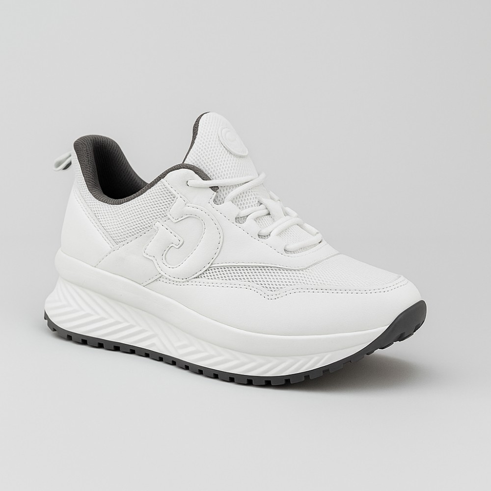 Купити жіночі білі кросівки GRUNBERG 157586 06-01E 5799 | N‑SHOES