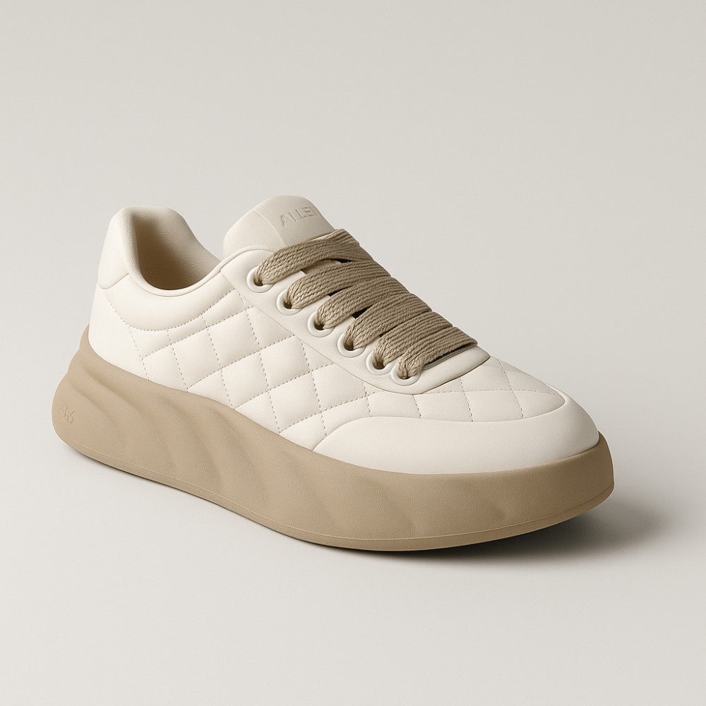 Жіночі кросівки Allsy Lonza 5932 молочні