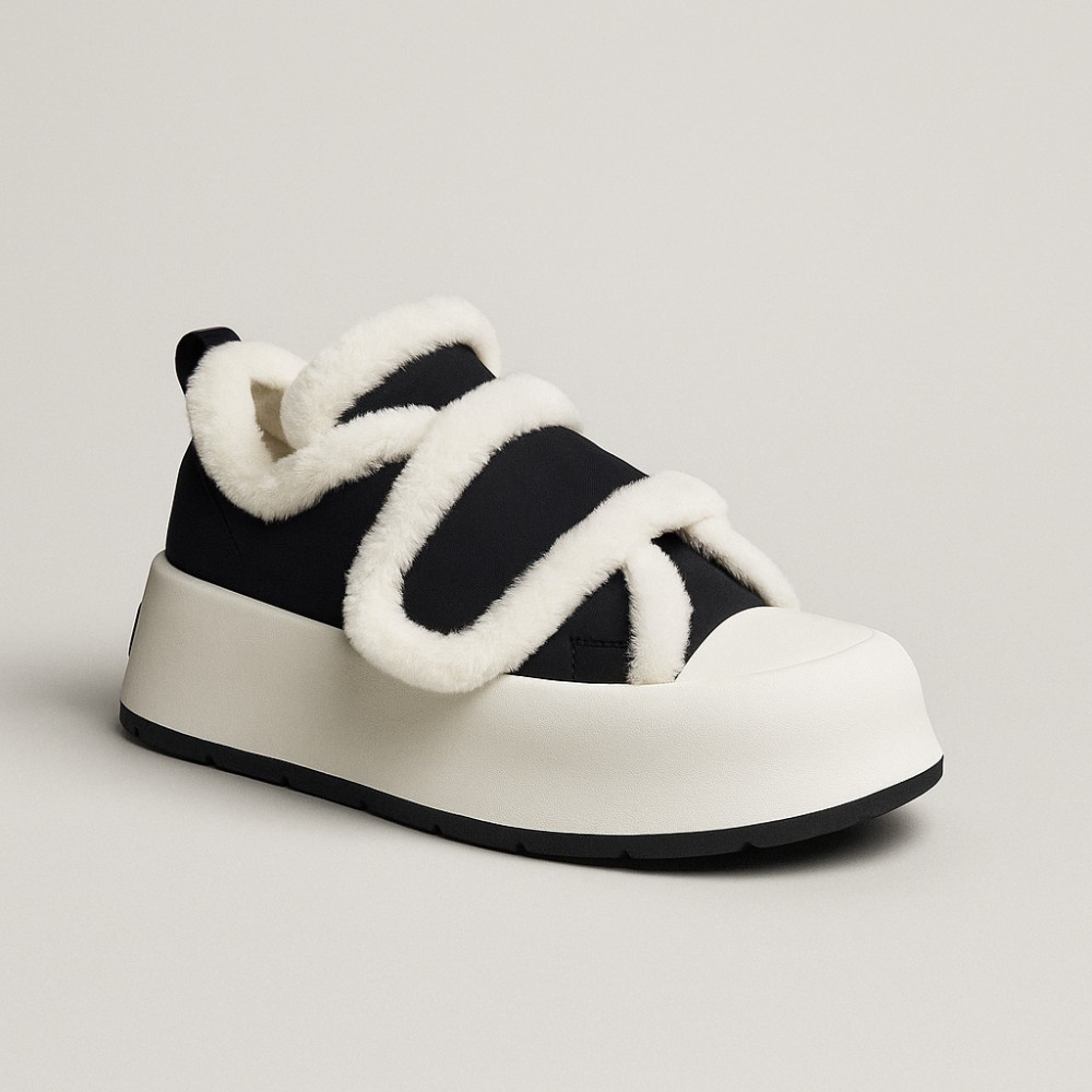 Women's black‑and‑white sneakers Allsy Lonza Leora model 5946