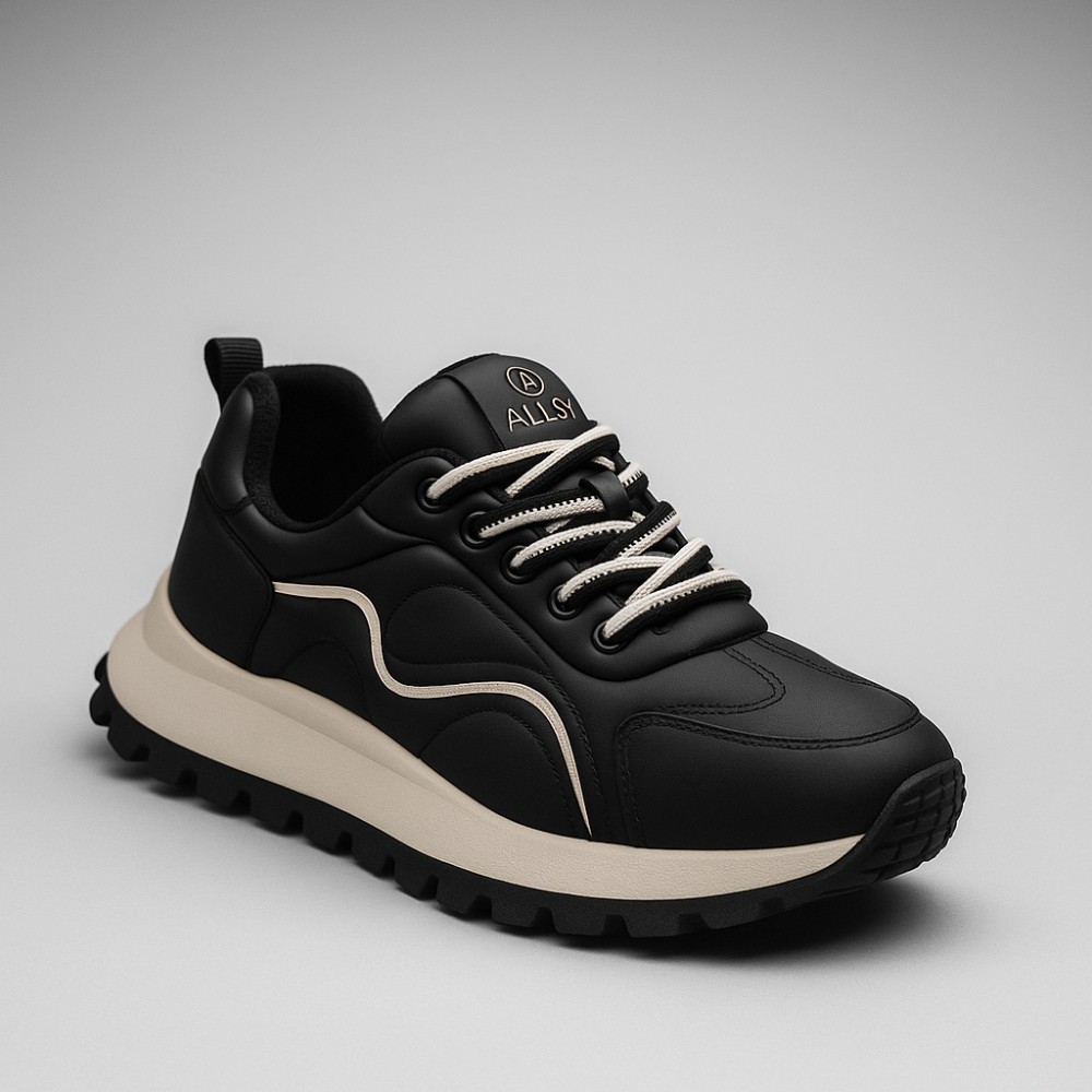 Жіночі кросівки Allsy Lonza 202203 8106-66 Black 5980 | N-SHOES