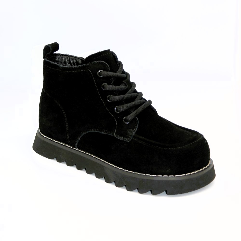Купити черевики Allsy 216334 7257 BLACK SUEDE 6346 замша | N-SHOES